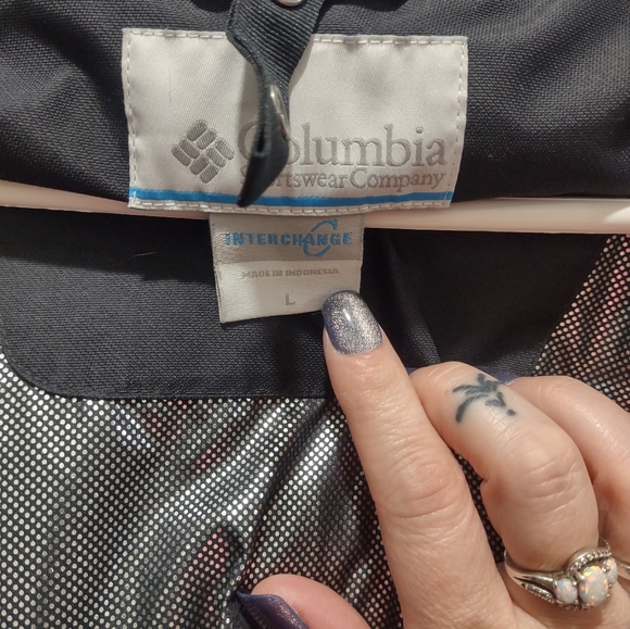 Men's Columbia Omni -tech winter 3 in coat size large - Picture 6 of 11